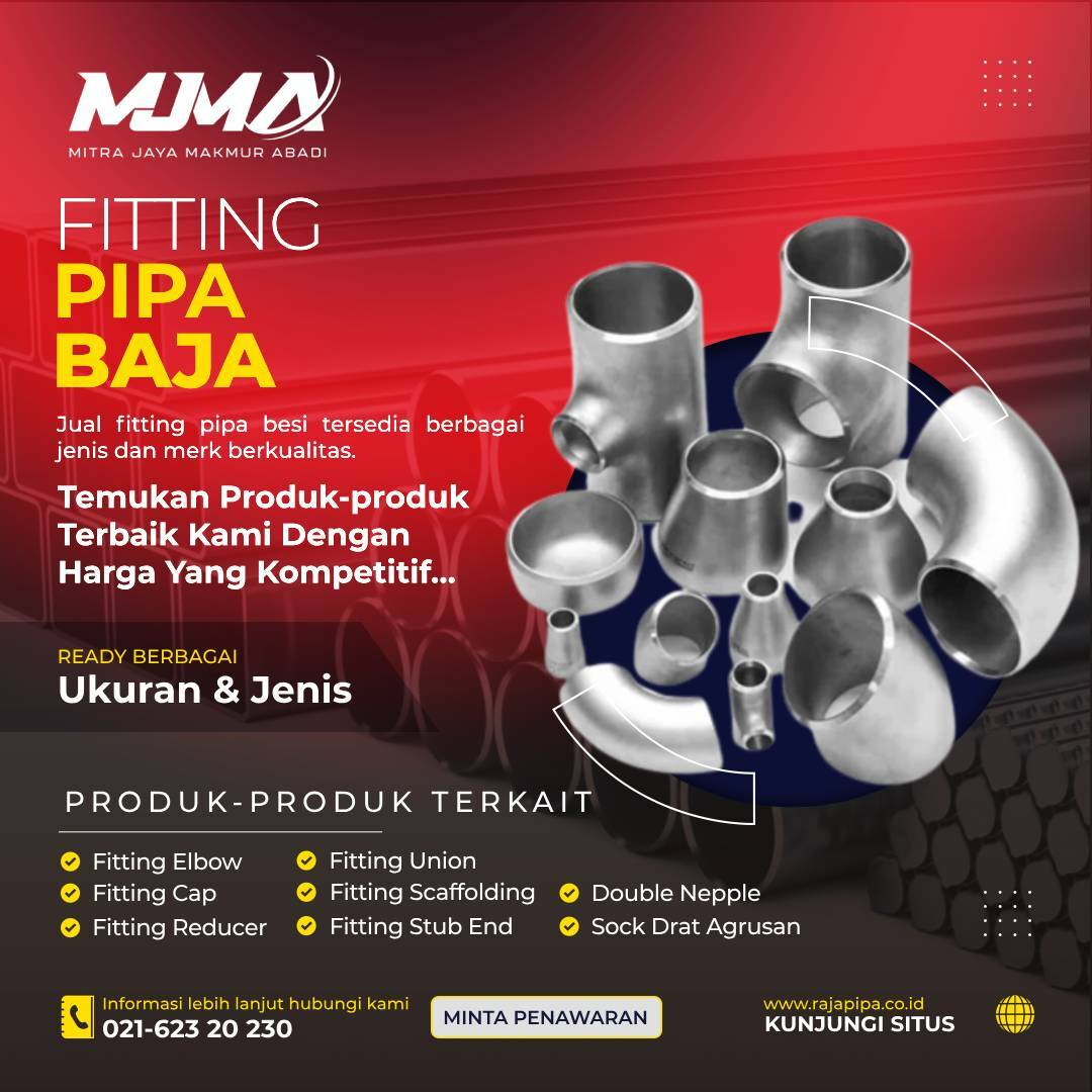 fitting pipa baja mitra besi